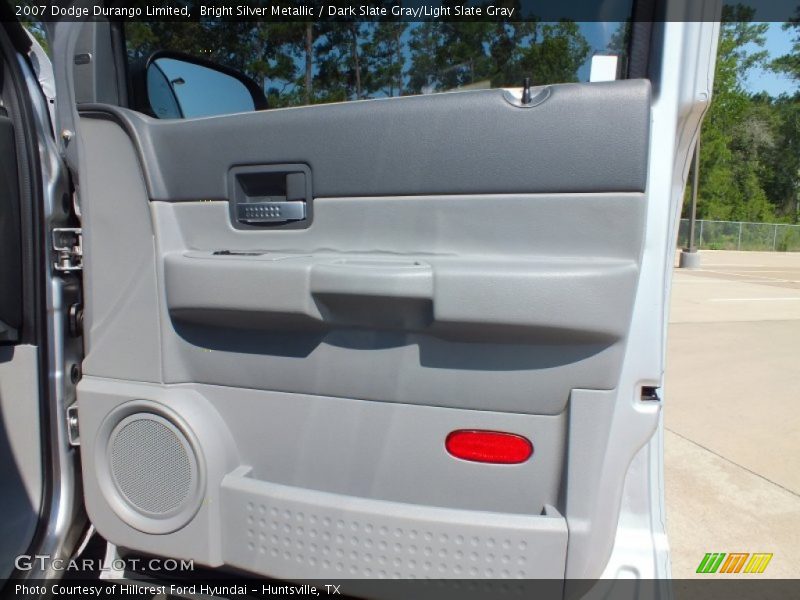 Bright Silver Metallic / Dark Slate Gray/Light Slate Gray 2007 Dodge Durango Limited