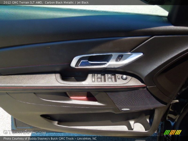 Carbon Black Metallic / Jet Black 2012 GMC Terrain SLT AWD