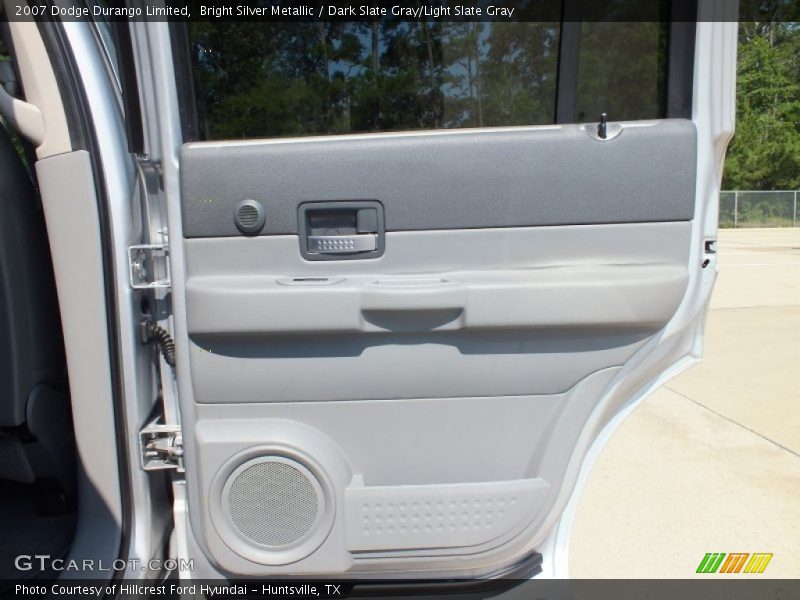 Bright Silver Metallic / Dark Slate Gray/Light Slate Gray 2007 Dodge Durango Limited