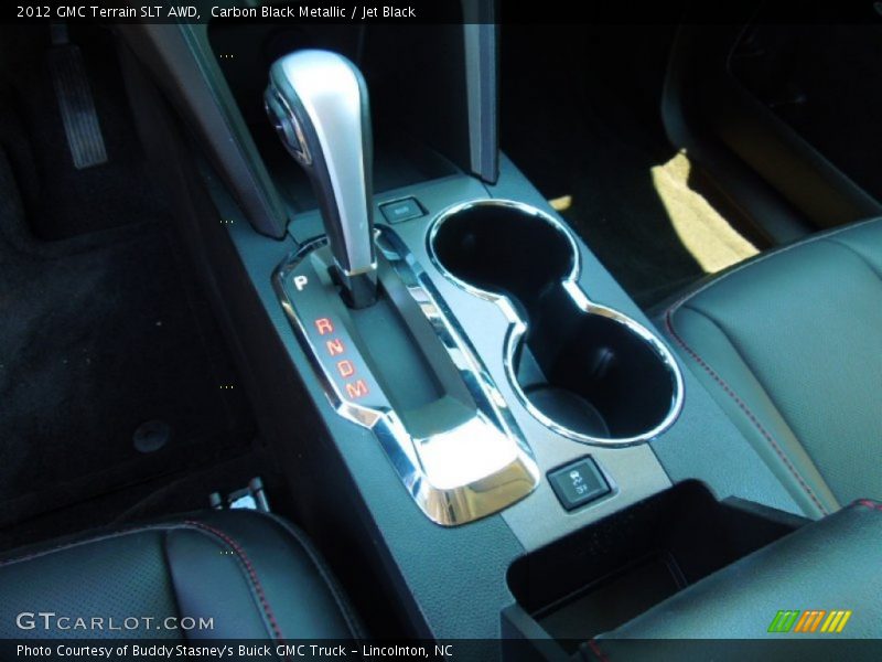 Carbon Black Metallic / Jet Black 2012 GMC Terrain SLT AWD
