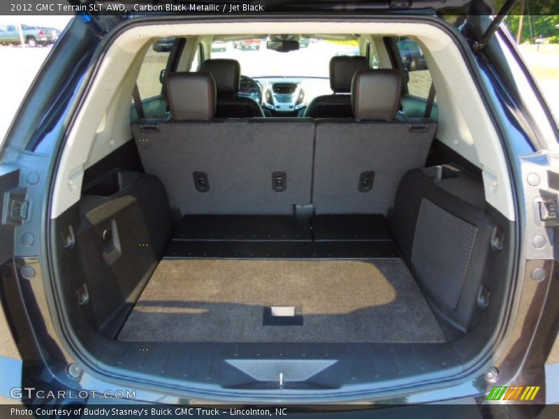 Carbon Black Metallic / Jet Black 2012 GMC Terrain SLT AWD