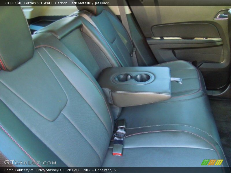 Carbon Black Metallic / Jet Black 2012 GMC Terrain SLT AWD