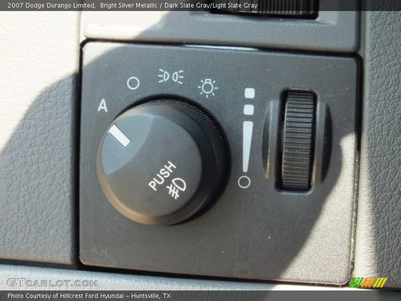 Bright Silver Metallic / Dark Slate Gray/Light Slate Gray 2007 Dodge Durango Limited