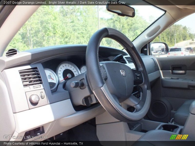 Bright Silver Metallic / Dark Slate Gray/Light Slate Gray 2007 Dodge Durango Limited