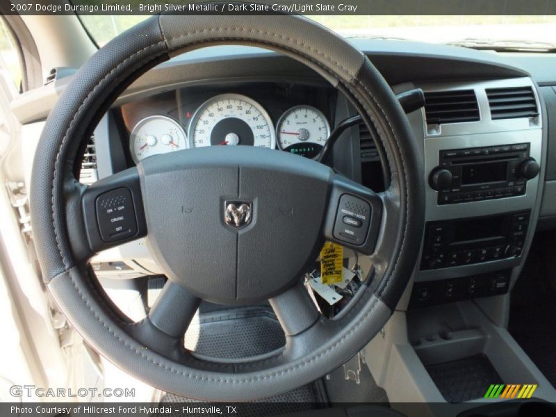 Bright Silver Metallic / Dark Slate Gray/Light Slate Gray 2007 Dodge Durango Limited