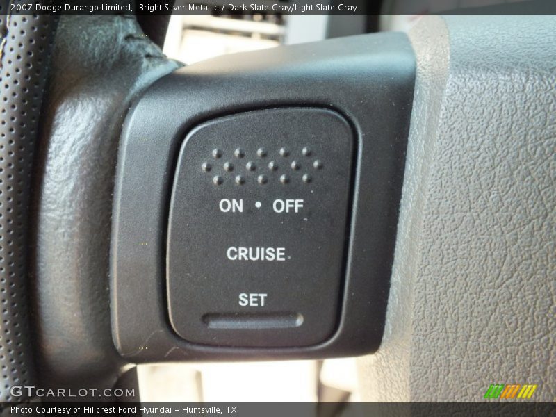 Bright Silver Metallic / Dark Slate Gray/Light Slate Gray 2007 Dodge Durango Limited