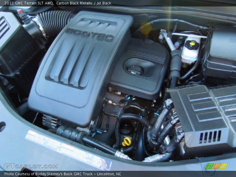 Carbon Black Metallic / Jet Black 2012 GMC Terrain SLT AWD