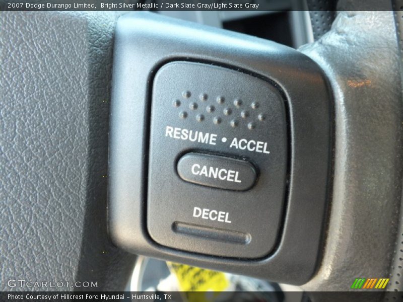 Bright Silver Metallic / Dark Slate Gray/Light Slate Gray 2007 Dodge Durango Limited