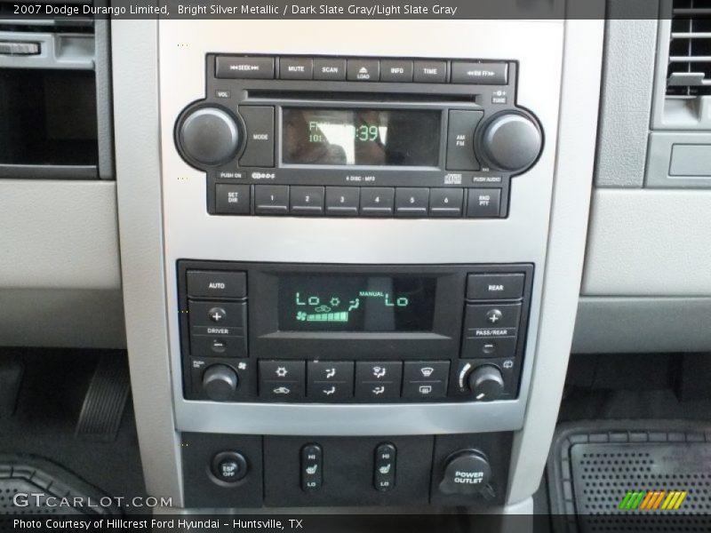 Bright Silver Metallic / Dark Slate Gray/Light Slate Gray 2007 Dodge Durango Limited