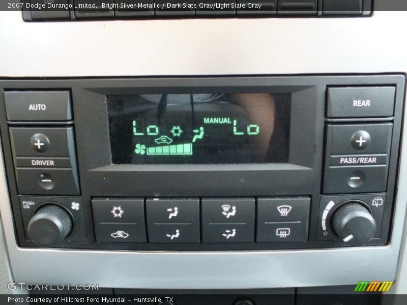 Bright Silver Metallic / Dark Slate Gray/Light Slate Gray 2007 Dodge Durango Limited