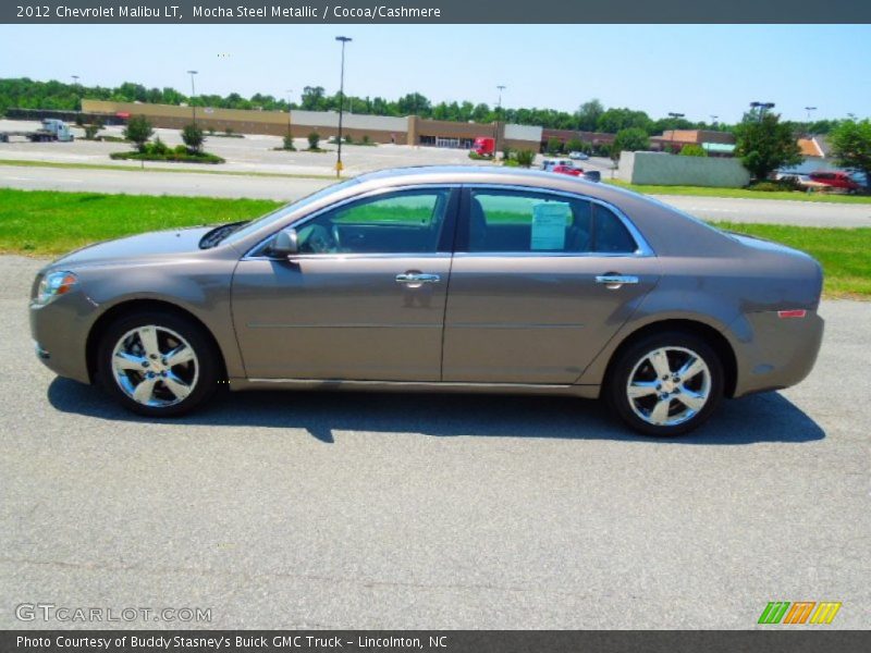 Mocha Steel Metallic / Cocoa/Cashmere 2012 Chevrolet Malibu LT