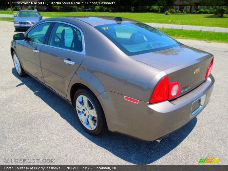 Mocha Steel Metallic / Cocoa/Cashmere 2012 Chevrolet Malibu LT