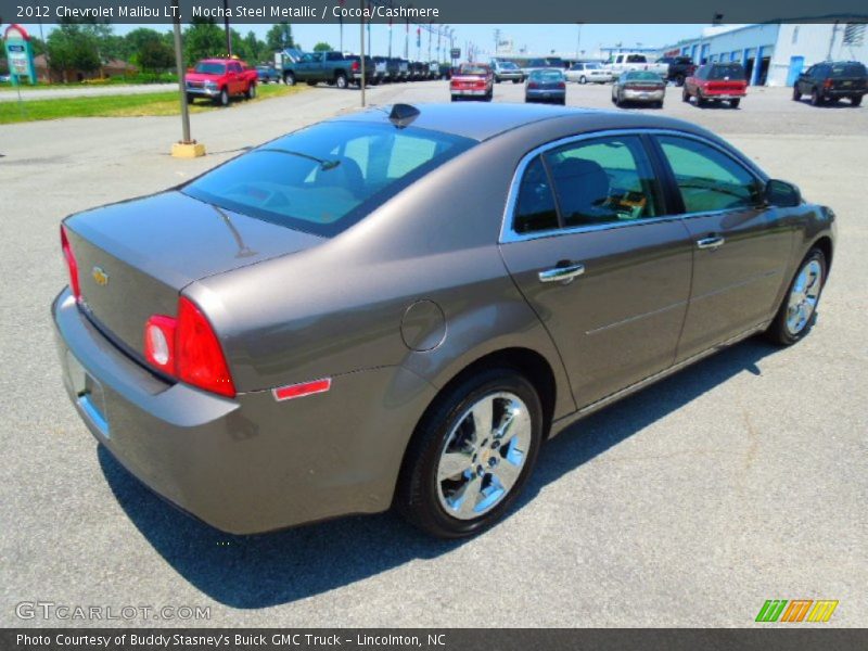 Mocha Steel Metallic / Cocoa/Cashmere 2012 Chevrolet Malibu LT