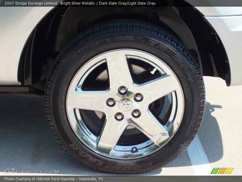 Bright Silver Metallic / Dark Slate Gray/Light Slate Gray 2007 Dodge Durango Limited