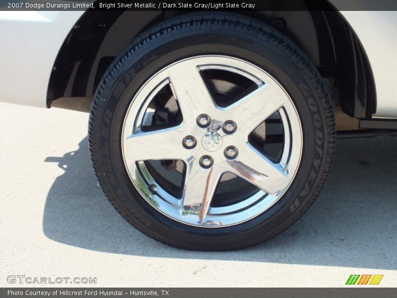 Bright Silver Metallic / Dark Slate Gray/Light Slate Gray 2007 Dodge Durango Limited