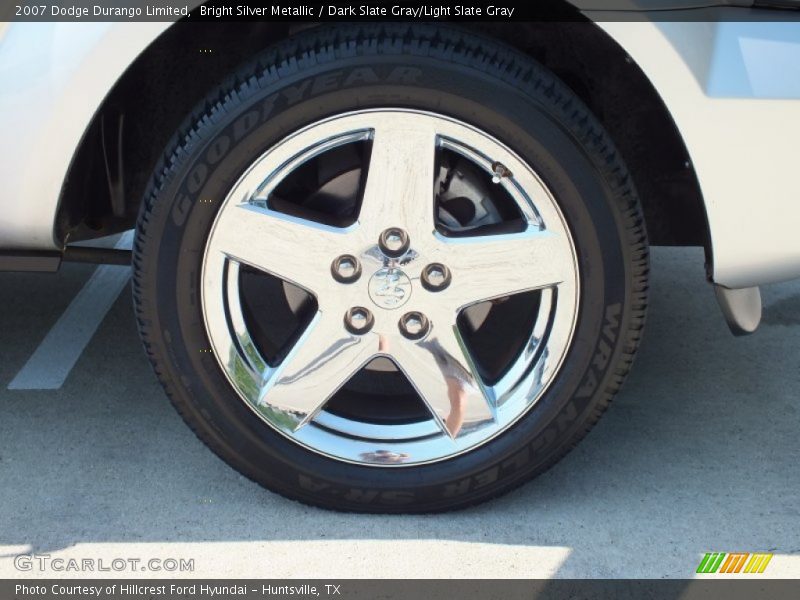 Bright Silver Metallic / Dark Slate Gray/Light Slate Gray 2007 Dodge Durango Limited