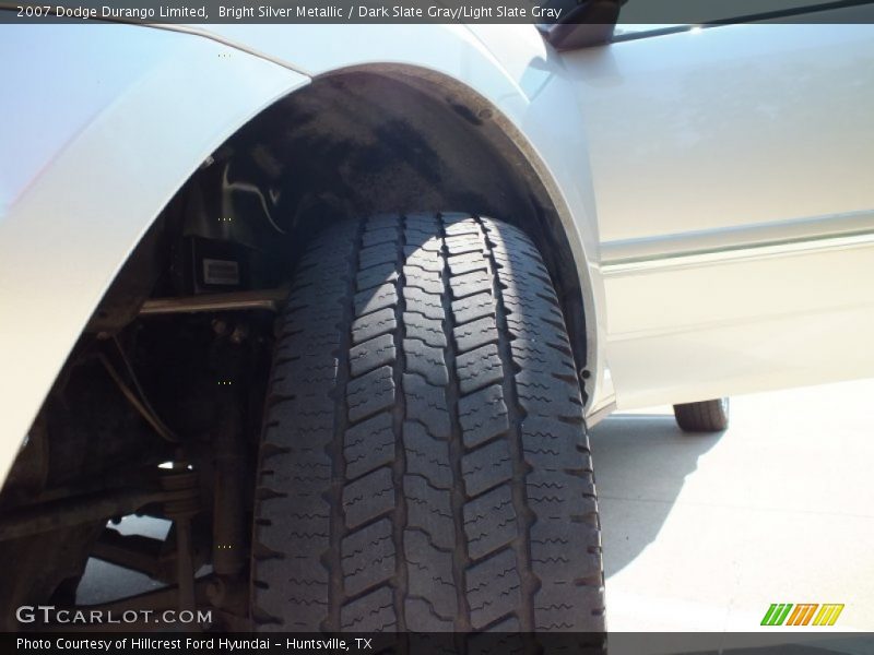 Bright Silver Metallic / Dark Slate Gray/Light Slate Gray 2007 Dodge Durango Limited