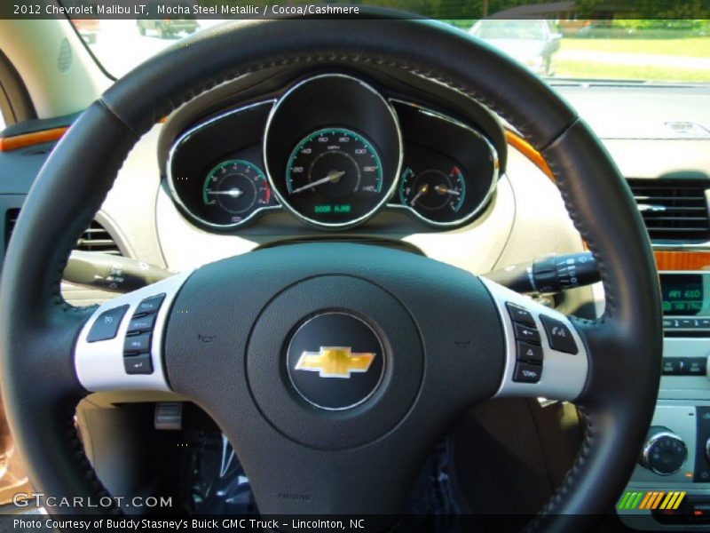 Mocha Steel Metallic / Cocoa/Cashmere 2012 Chevrolet Malibu LT