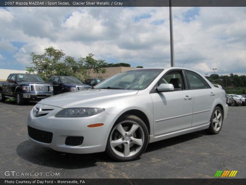 Glacier Silver Metallic / Gray 2007 Mazda MAZDA6 i Sport Sedan