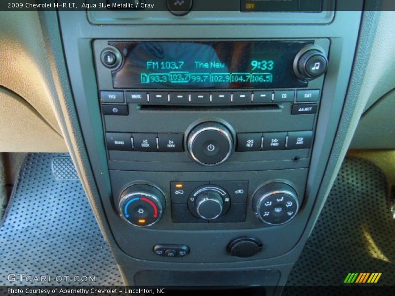 Aqua Blue Metallic / Gray 2009 Chevrolet HHR LT