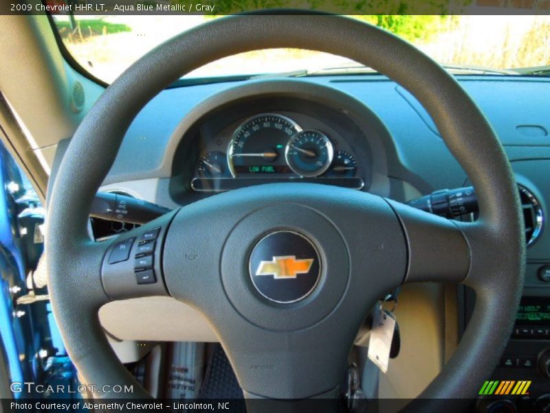 Aqua Blue Metallic / Gray 2009 Chevrolet HHR LT
