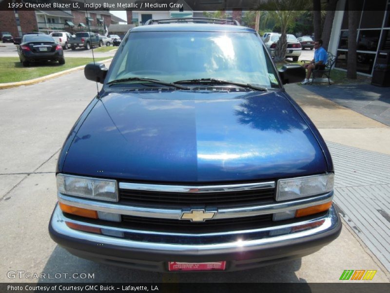 Indigo Blue Metallic / Medium Gray 1999 Chevrolet Blazer LS
