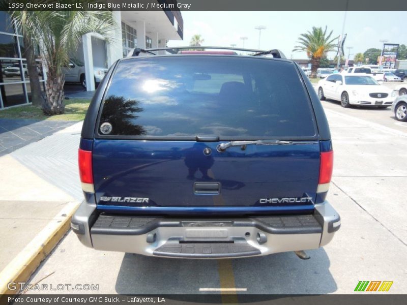 Indigo Blue Metallic / Medium Gray 1999 Chevrolet Blazer LS