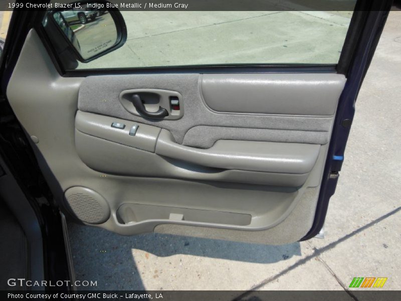 Indigo Blue Metallic / Medium Gray 1999 Chevrolet Blazer LS