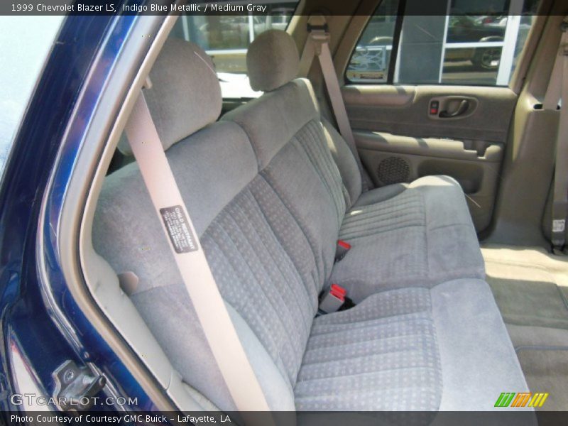 Indigo Blue Metallic / Medium Gray 1999 Chevrolet Blazer LS