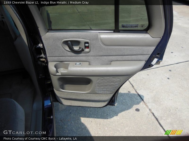 Indigo Blue Metallic / Medium Gray 1999 Chevrolet Blazer LS