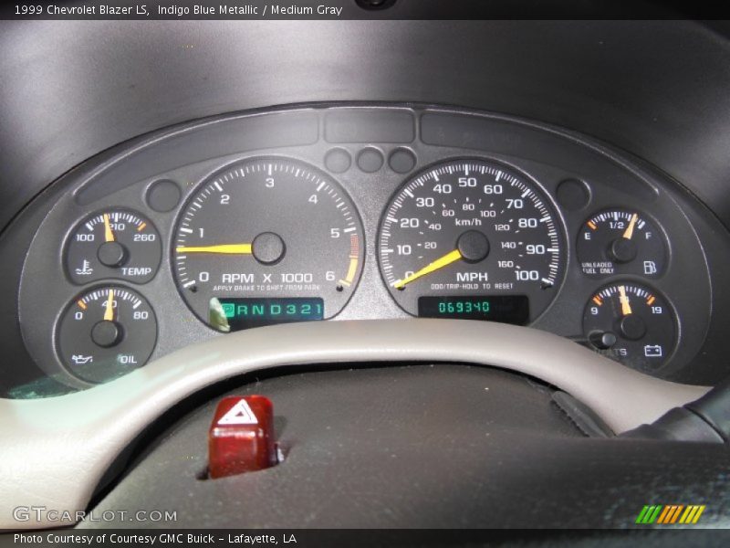  1999 Blazer LS LS Gauges