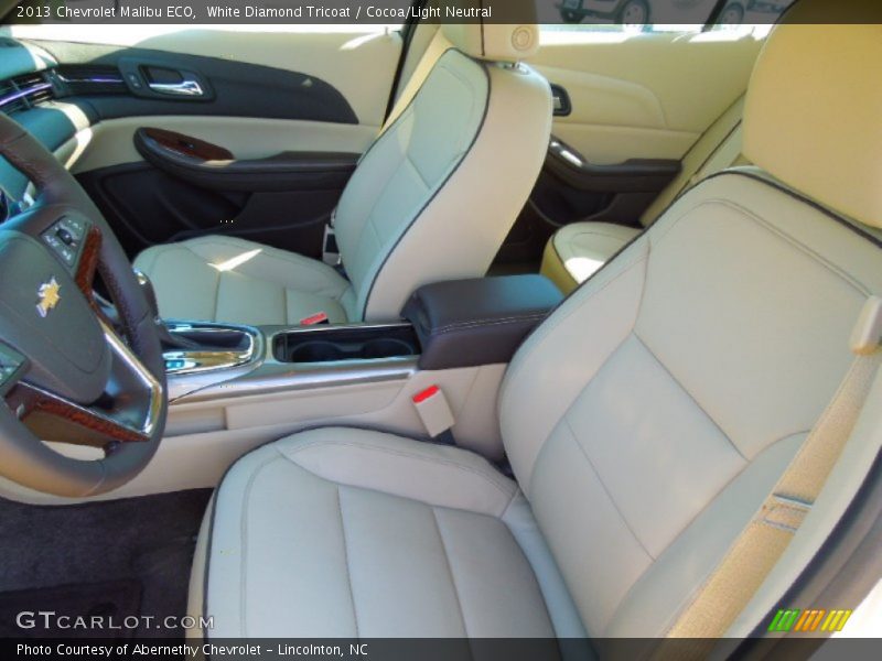 Front Seat of 2013 Malibu ECO