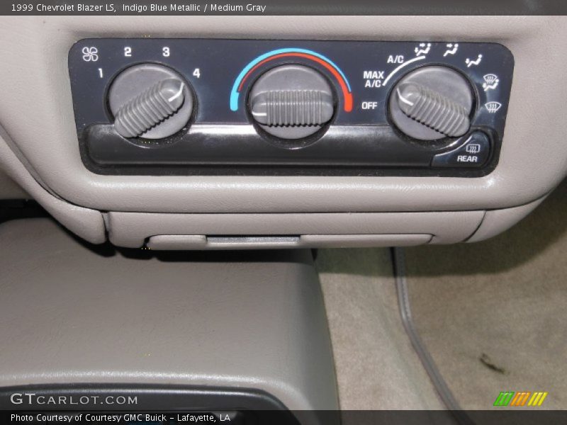 Indigo Blue Metallic / Medium Gray 1999 Chevrolet Blazer LS