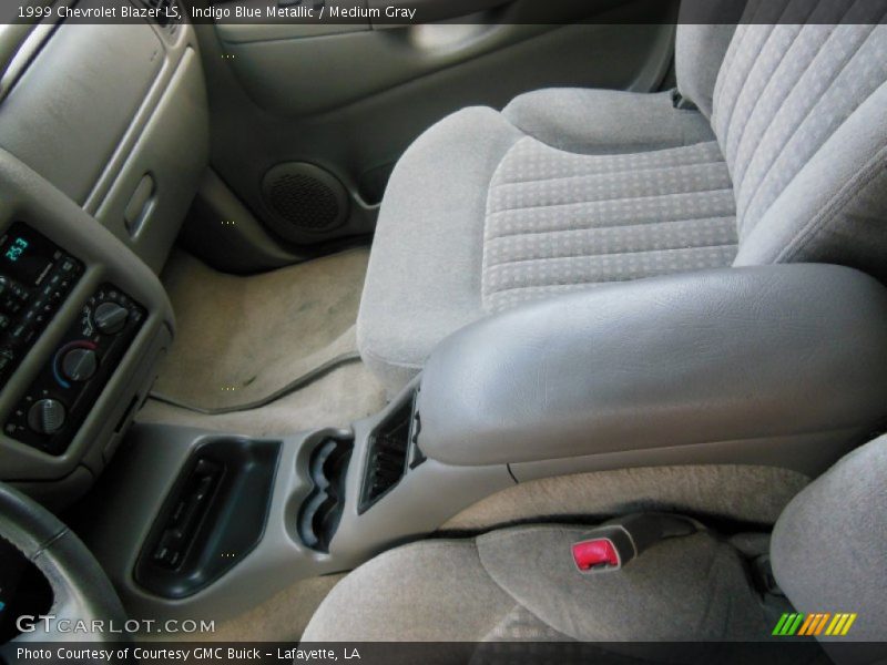 Indigo Blue Metallic / Medium Gray 1999 Chevrolet Blazer LS