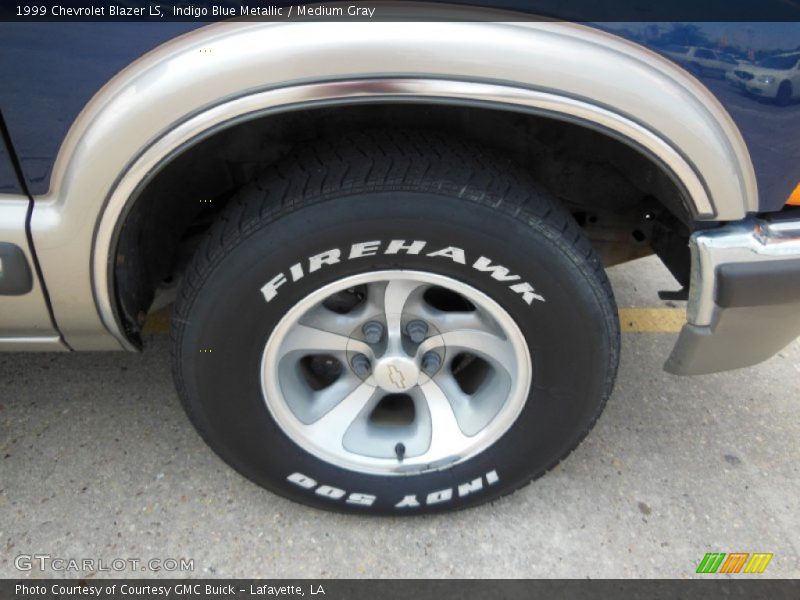 Indigo Blue Metallic / Medium Gray 1999 Chevrolet Blazer LS