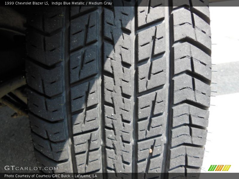 Indigo Blue Metallic / Medium Gray 1999 Chevrolet Blazer LS