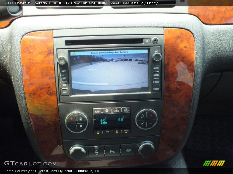 Sheer Silver Metallic / Ebony 2011 Chevrolet Silverado 3500HD LTZ Crew Cab 4x4 Dually