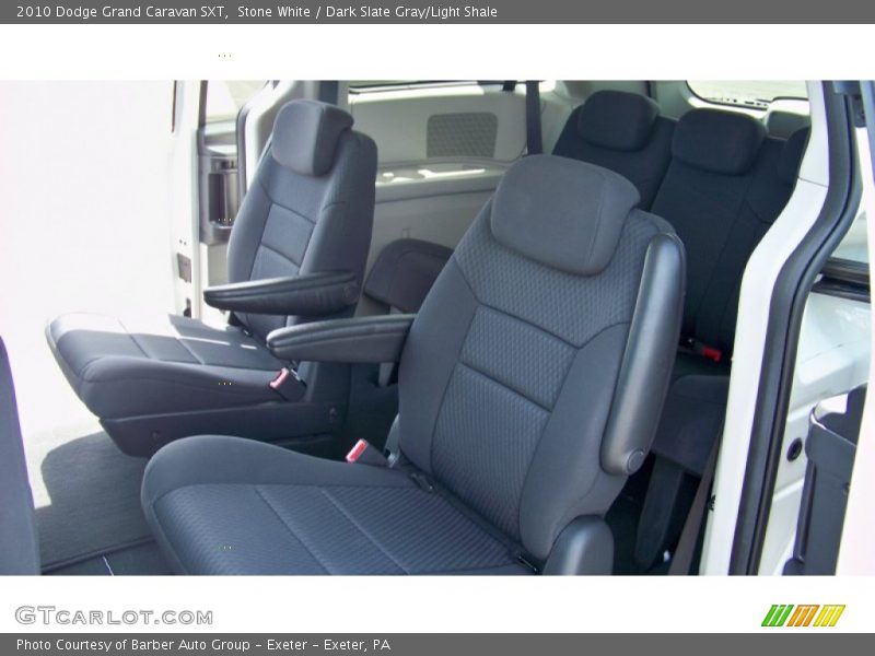 Stone White / Dark Slate Gray/Light Shale 2010 Dodge Grand Caravan SXT