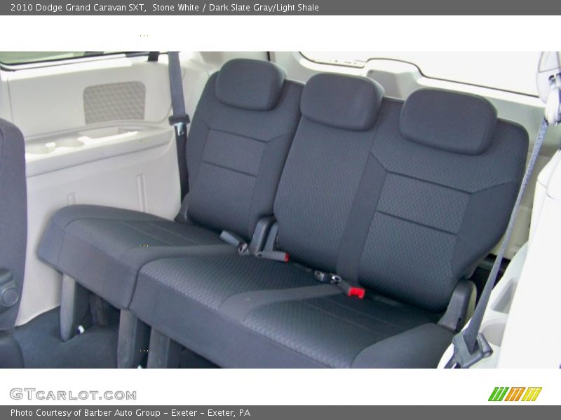 Stone White / Dark Slate Gray/Light Shale 2010 Dodge Grand Caravan SXT