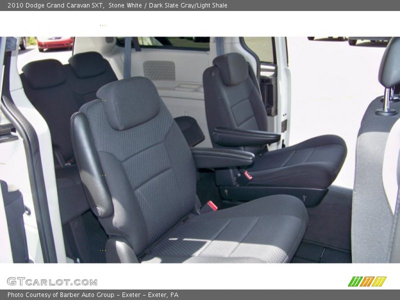 Stone White / Dark Slate Gray/Light Shale 2010 Dodge Grand Caravan SXT