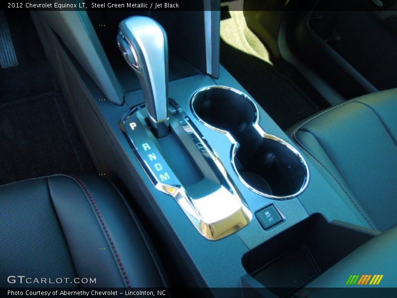 Steel Green Metallic / Jet Black 2012 Chevrolet Equinox LT