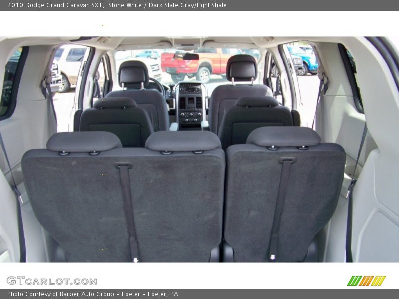 Stone White / Dark Slate Gray/Light Shale 2010 Dodge Grand Caravan SXT