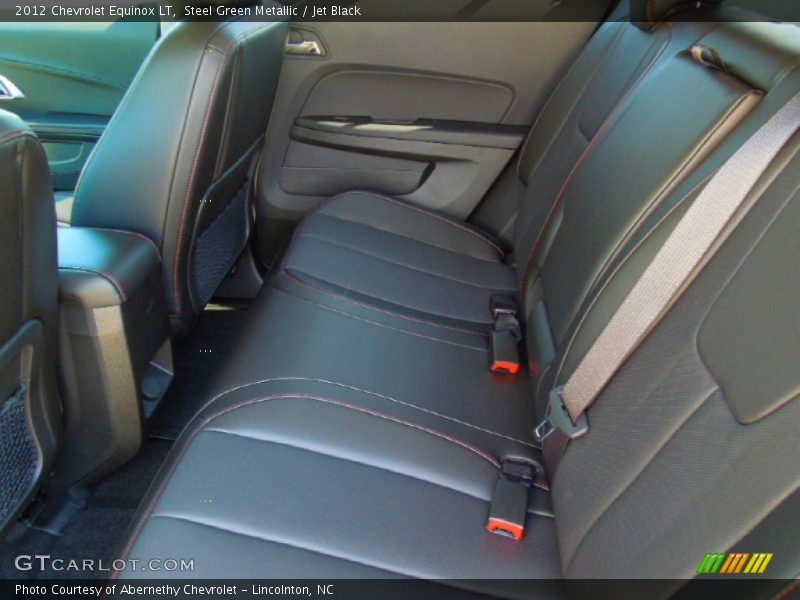 Steel Green Metallic / Jet Black 2012 Chevrolet Equinox LT