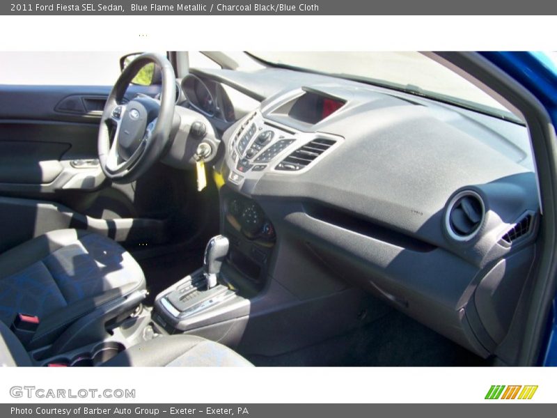 Dashboard of 2011 Fiesta SEL Sedan