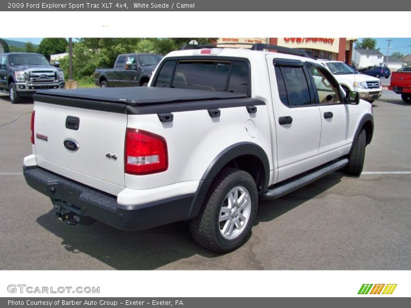 White Suede / Camel 2009 Ford Explorer Sport Trac XLT 4x4