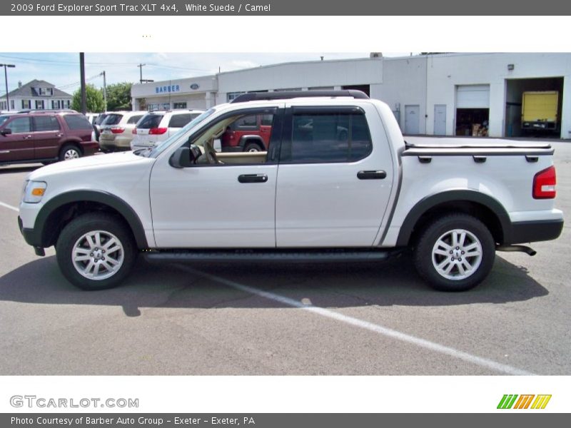 White Suede / Camel 2009 Ford Explorer Sport Trac XLT 4x4