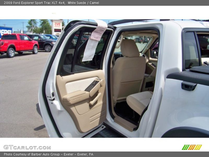 White Suede / Camel 2009 Ford Explorer Sport Trac XLT 4x4