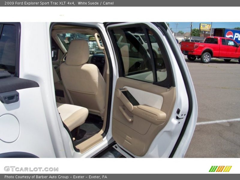 White Suede / Camel 2009 Ford Explorer Sport Trac XLT 4x4