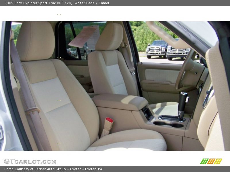 White Suede / Camel 2009 Ford Explorer Sport Trac XLT 4x4