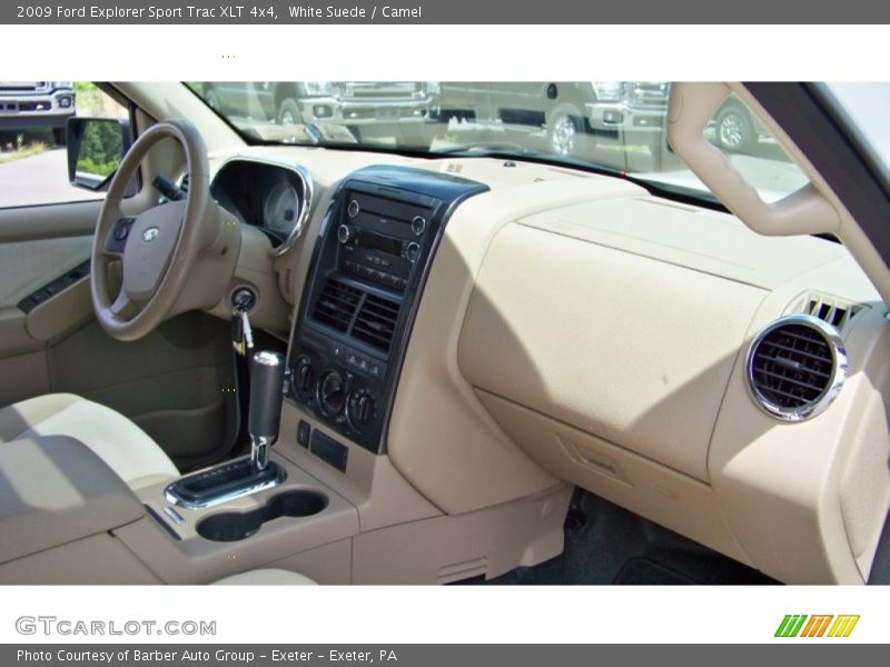 White Suede / Camel 2009 Ford Explorer Sport Trac XLT 4x4